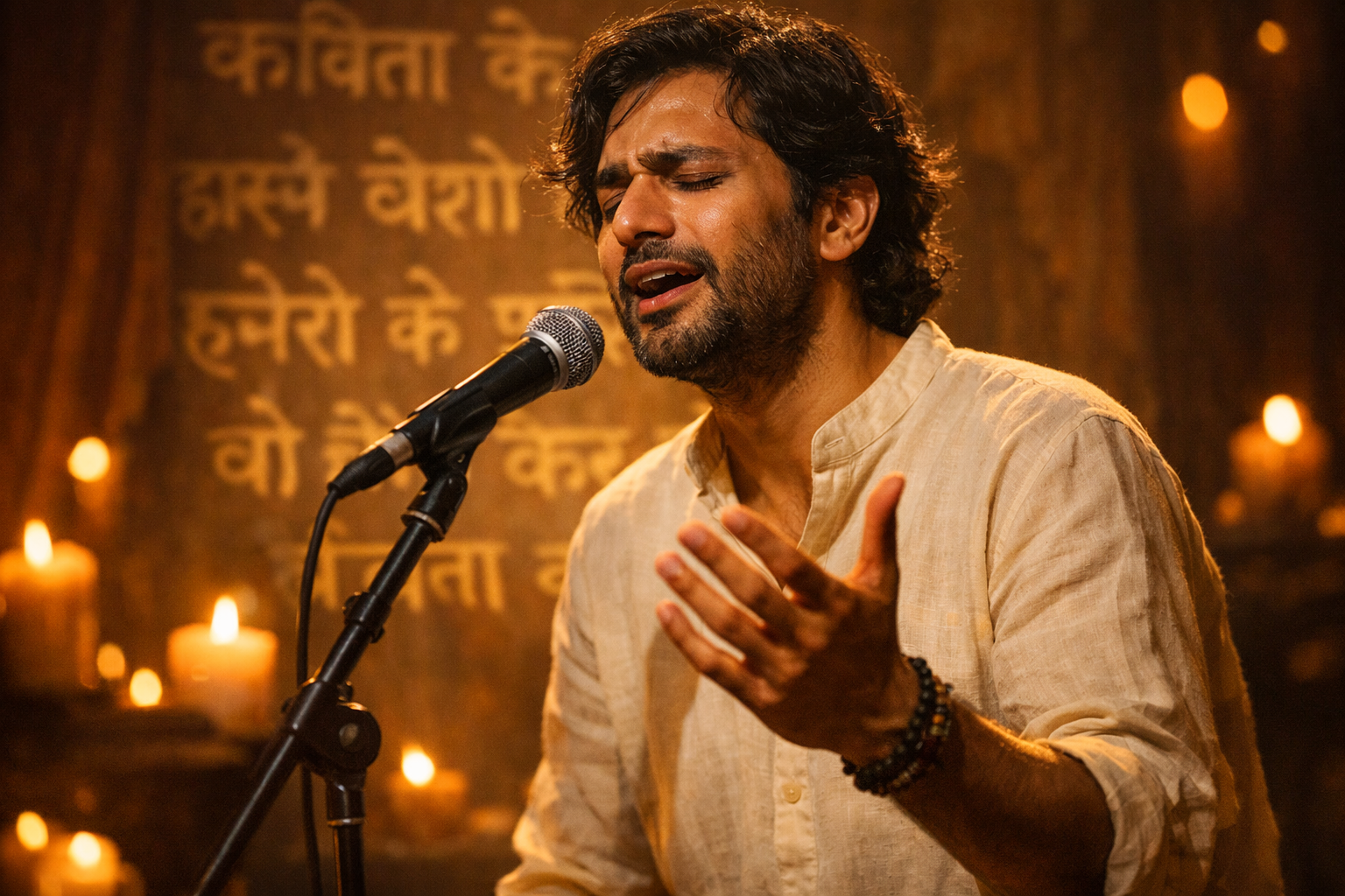 A Hindi Mehfil gathering